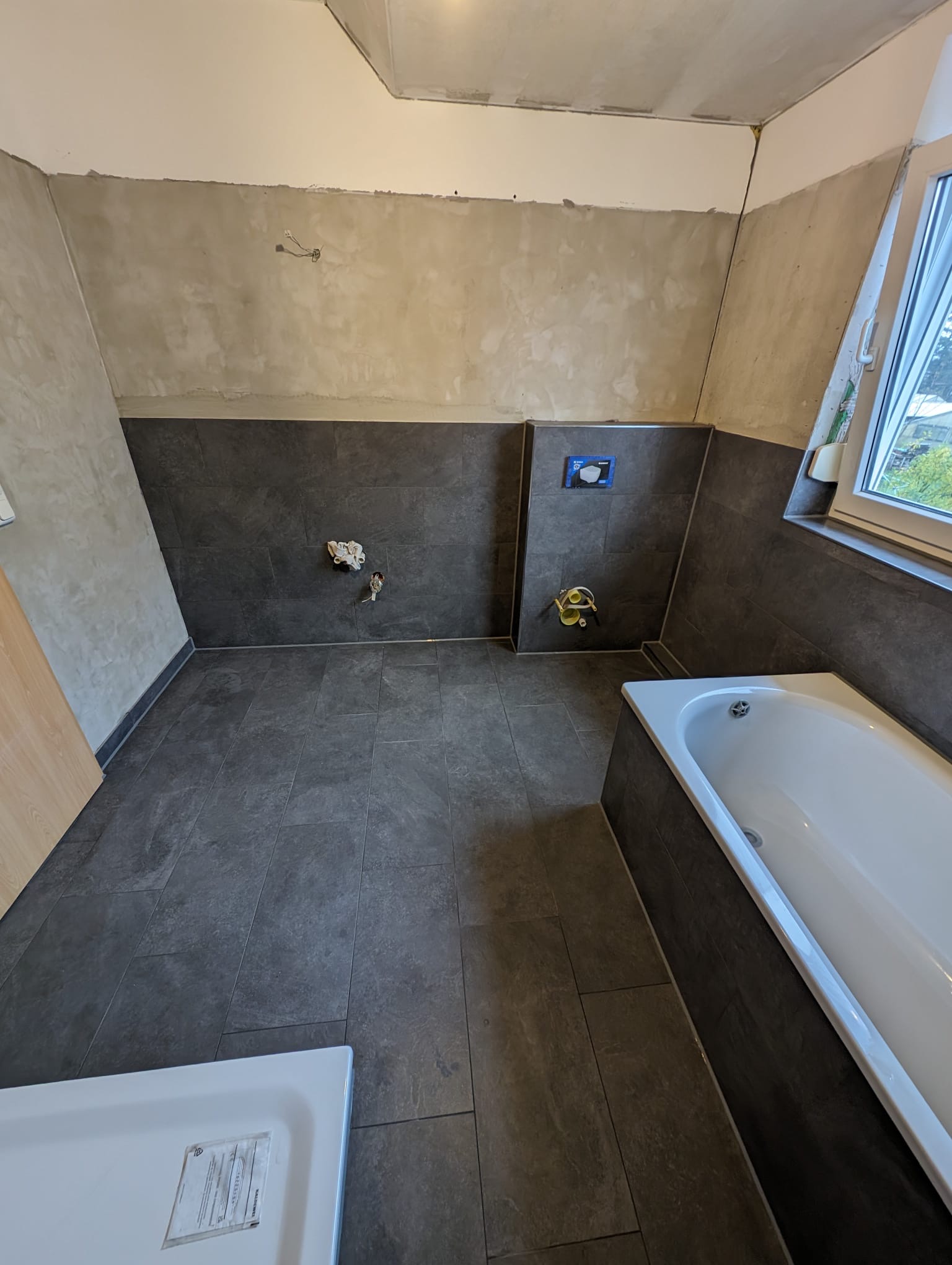 Anthrazit Bodenfliesen Badezimmer Hamburg